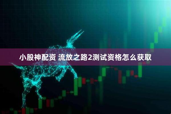 小股神配资 流放之路2测试资格怎么获取